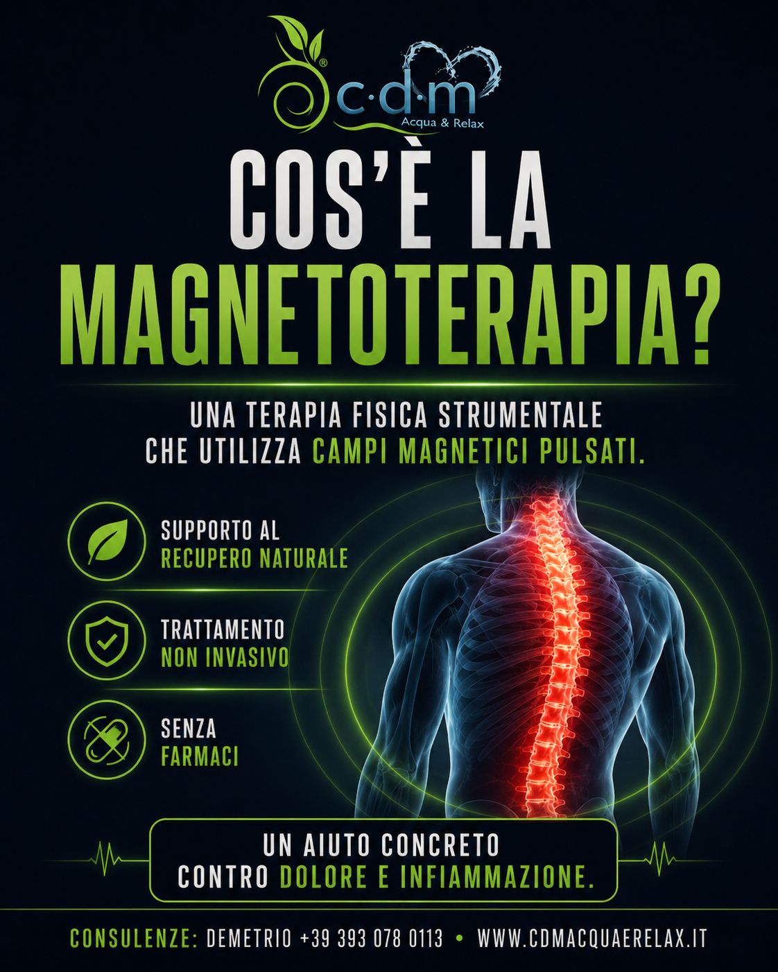 Magnetoterapia e campi magnetici pulsati