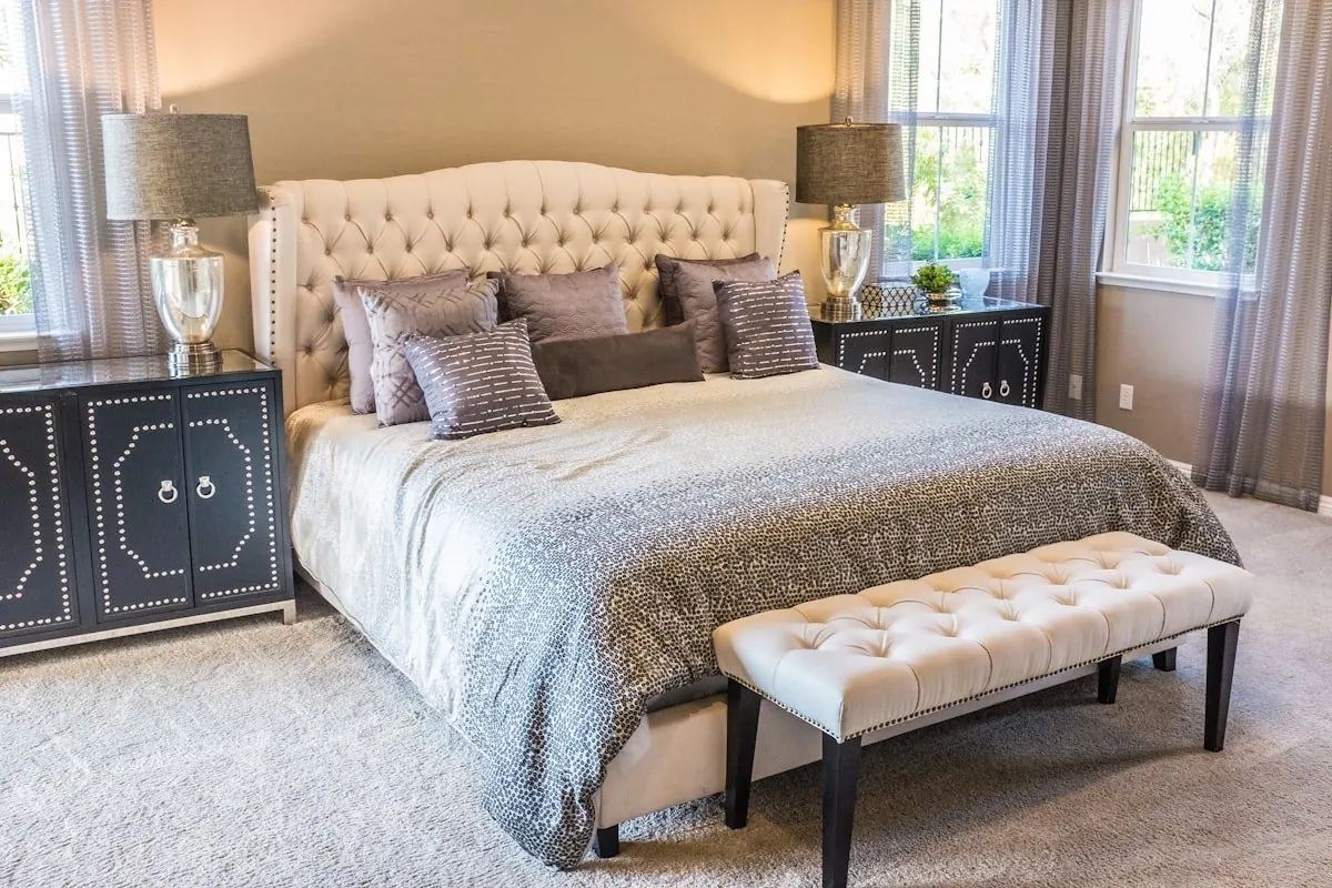 Materasso ergonomico su letto domestico